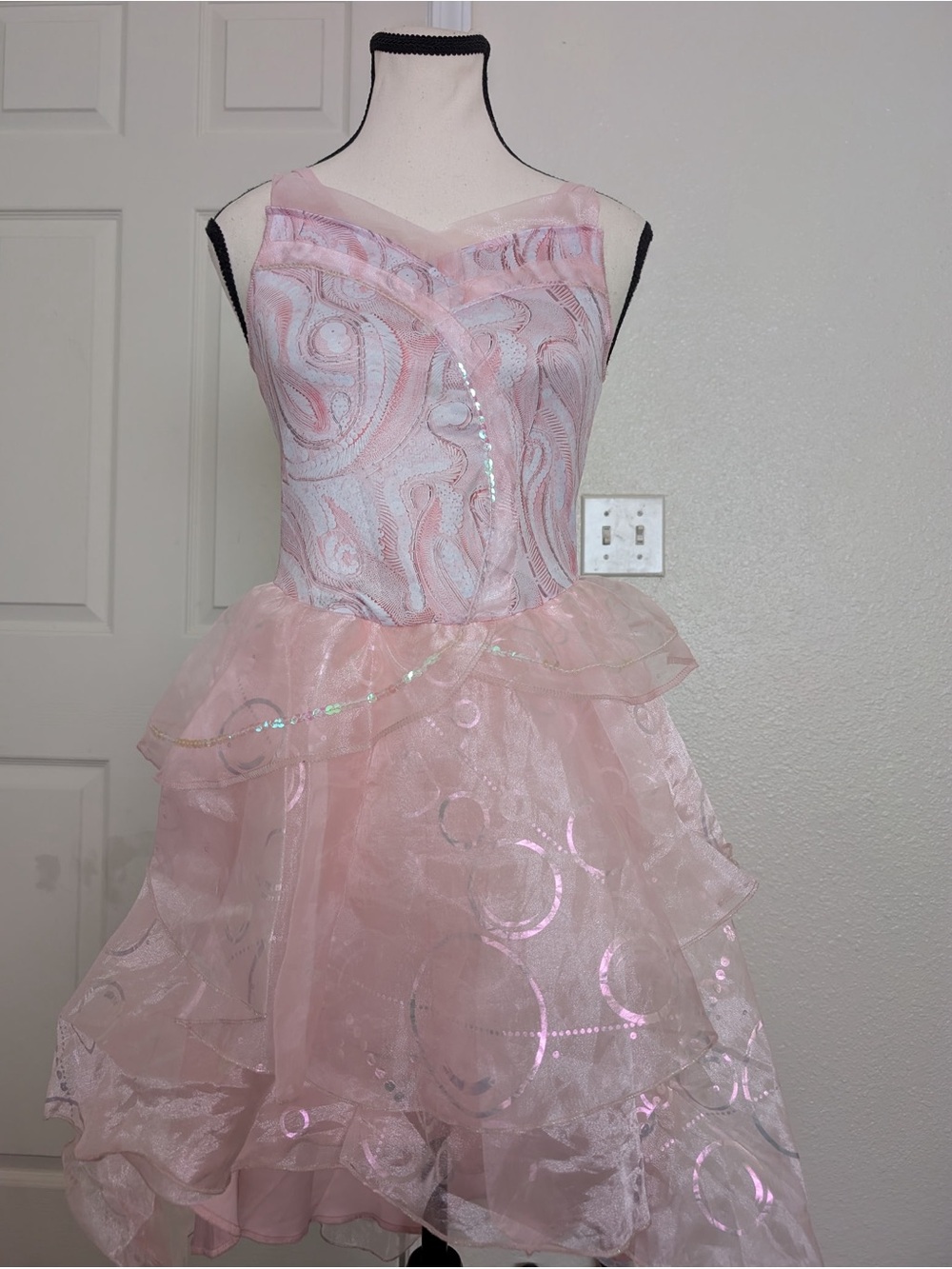 Pink Sparkle Tulle Party Dress for Girls